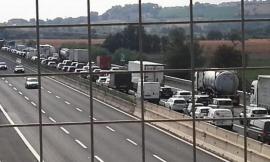 Marche, esodo estivo: traffico intenso lungo l'A14  in ambo le direzioni