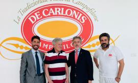 Campofilone, il sen. Battistoni in visita al pastificio ‘De Carlonis’. “Tuteliamo prodotto d’eccellenza”