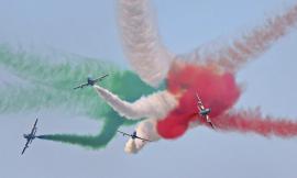 Porto Sant'Elpidio, attesa per lo spettacolo delle Frecce Tricolori: entra nel vivo la festa per i 70 anni della città