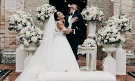 Gimbo e Chiara dicono sì: matrimonio da sogno a Villa Imperiale