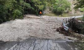Maltempo nel Maceratese, la situazione sulle strade: chiusa per frane provinciale Palentuccio-Seppio