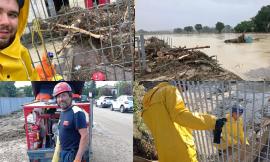 Alluvione, i volontari di Macerata Soccorso impegnati a Barbara: "Panorami apocalittici" (FOTO)