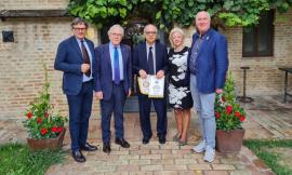 Il Governatore Rotary del Distretto 2090 Paolo Signore in visita a Macerata