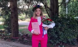 Montecassiano, corona d'alloro per Annalisa Rosati: arriva la laurea in Giurisprudenza