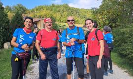 Sarnano, buona la prima per "Avis in movimento": a piedi e sui pedali alla scoperta del borgo (FOTO)