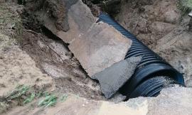 Maltempo, a Matelica sopralluogo del Consorzio di bonifica