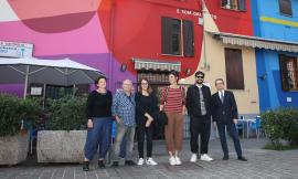 Civitanova, un'opera dello street artist Giulio Vesprini inaugurata a Reggio Emilia