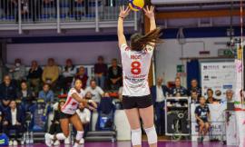 Hr Volley travolta in 3 set dalla capolista Chieri: la Cbf Balducci soffre in trasferta