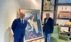 Belforte, visita del questore di Macerata alla Simonelli group