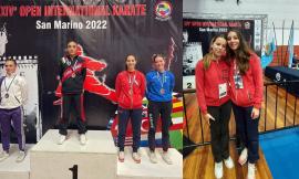 Montecosaro, splendido terzo posto per Giada Cesanelli agli Open di karate a San Marino