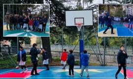 Macerata, Parcaroli si dà al basket: 37mila euro per il nuovo nuovo campo tra sport e street art