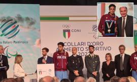 Consegnati i Collari d'Oro 2022: premiati tre atleti marchigiani, c'è anche la ginnasta Sofia Raffaeli