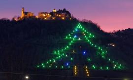 L'albero di Natale più grande delle Marche torna a splendere