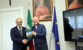 Caldarola, visita del questore nel centro storico ferito dal sisma