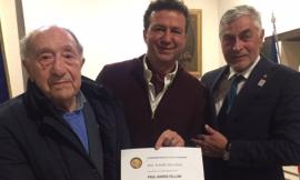 Tolentino, onorificenza del Rotary consegnata al dottor Arnaldo Marcelletti