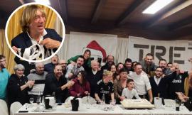 Treia, lo Juventus Club Doc si ritrova per festeggiare il Natale. Grande ospite: il campione Bonini (FOTO)