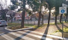 Potenza Picena, Piazzetta Verde si rifà il look: nuova vita per il campo da basket
