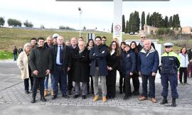 Penna San Giovanni, inaugurata la stazione di servizio gestita dal Comune