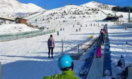 Risveglio imbiancato a Frontignano: la quota neve si abbasserà attorno ai 1200 metri