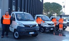 Macerata, si potenzia il parco mezzi del Comune: consegnati tre nuovi Porter