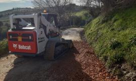 San Severino, al via i lavori di sistemazione della strada comunale Serrone-Valle