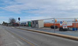 Civitanova, lavori in corso per la ciclovia Adriatica: in costruzione ponte lungo 175 metri