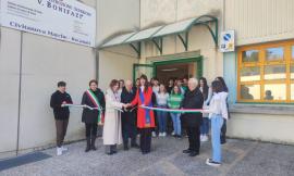 Civitanova, istituto "Bonifazi": taglio del nastro per i nuovi locali dell'indirizzo moda