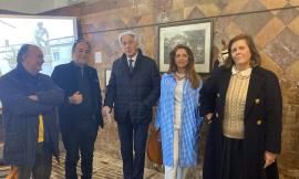 Macerata, inaugurata la mostra "Il Cinema nell'Arte" di Monti: in esposizione fino al 7 maggio
