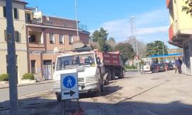 San Severino, lavori sui marciapiedi di via Settempeda: al via la riasfaltatura