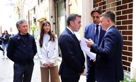 Macerata, il viceministro Rixi in provincia: "Sviluppo della Valpotenza, il Governo c'è" (FOTO)