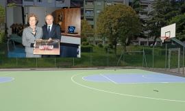Tolentino, nuova vita per il campetto da basket: sarà intitolato alla 'mamma della pallacanestro' Maria Cogoi Reggio