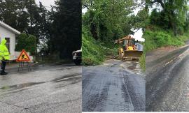 Maltempo Maceratese: "Il Potenza è a rischio esondazione, non stare al piano terra". Chiuse diverse strade