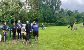 Castelraimondo, taglio del nastro per la nuova area cani comunale