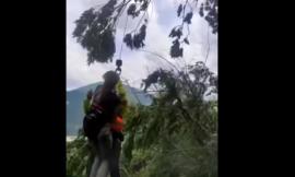 Accusa un malore e scivola da un sentiero di montagna: interviene il Soccorso Alpino