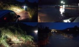 Bomba d'acqua a Macerata: frana in via Pace, Villa Potenza sott'acqua (FOTO e VIDEO)