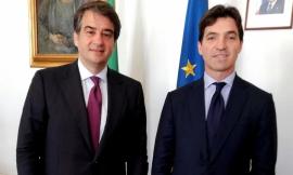 Acquaroli incontra il ministro Fitto a Roma: sul tavolo l'impiego dei fondi del Pnrr