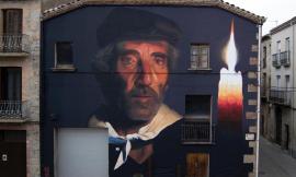 La street art colora Civitanova Marche: un murales in omaggio allo scenografo Mario Garbuglia