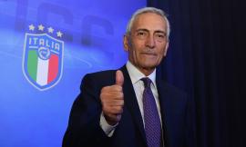 Treia, campo sportivo intitolato a Leonardo Capponi: il presidente Figc Gravina al taglio del nastro