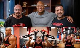 Apiro, il sette volte Mister Olympia Phil Heath in visita all’azienda Panatta