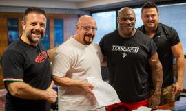 Il mito del bodybuilding Ronnie Coleman sceglie "Panatta" per le sue palestre negli Usa