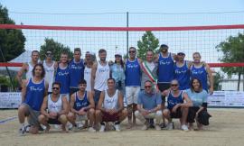 Morrovalle, una nuova casa per il beach volley: inaugurato col “Fra Day” il campo al Parco Pegaso