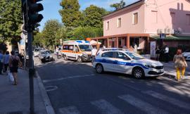 Macerata, investimento in viale Indipendenza: arriva l'eliambulanza