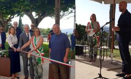 Montefano, taglio del nastro per i Giardini da Bora: col restyling addio ai cancelli