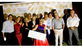 A Civitanova la cena di gala del Rotary "Matteo Ricci": raccolti oltre 6mila euro di fondi per beneficenza (FOTO)