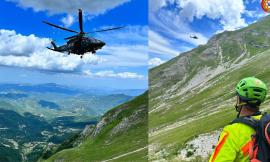 Perde l'orientamento sul monte Vettore e lancia l'sos: task force di soccorsi