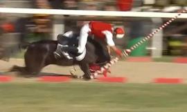 Incidente shock alla Quintana: non ce l'ha fatta il cavallo Look Amazing