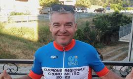 Potenza Picena, Andrea Stefanelli è campione regionale master di ciclismo a cronometro