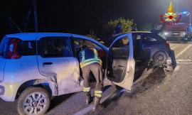 Camerino, schianto nella notte lungo la provinciale: due feriti a Torrette