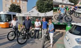 Castelraimondo, nasce la ciclostazione per e-bikes in piazza Dante