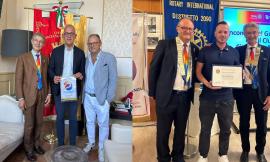 Rotary Civitanova, Alessandro Gattafoni ottiene il riconoscimento Paul Harris Fellow